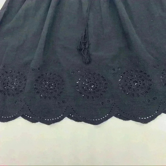 Sophie Max Black Cotton Skirt NWT Size Medium - Picture 3 of 12